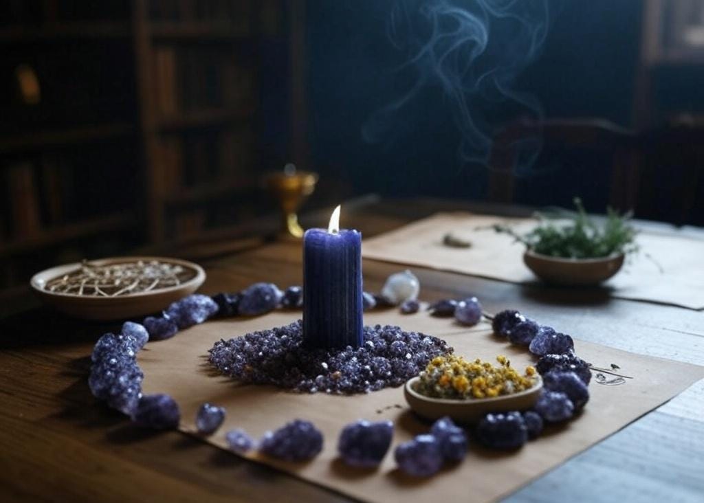 Nightmare Protection Spell: Personalized Sleep Ritual (PDF Included)