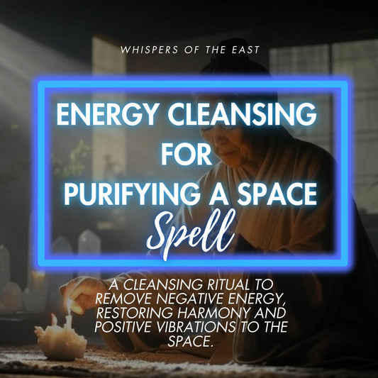 Energy Cleansing Spell: Purify Your Space, Remove Negativity (PDF Included)