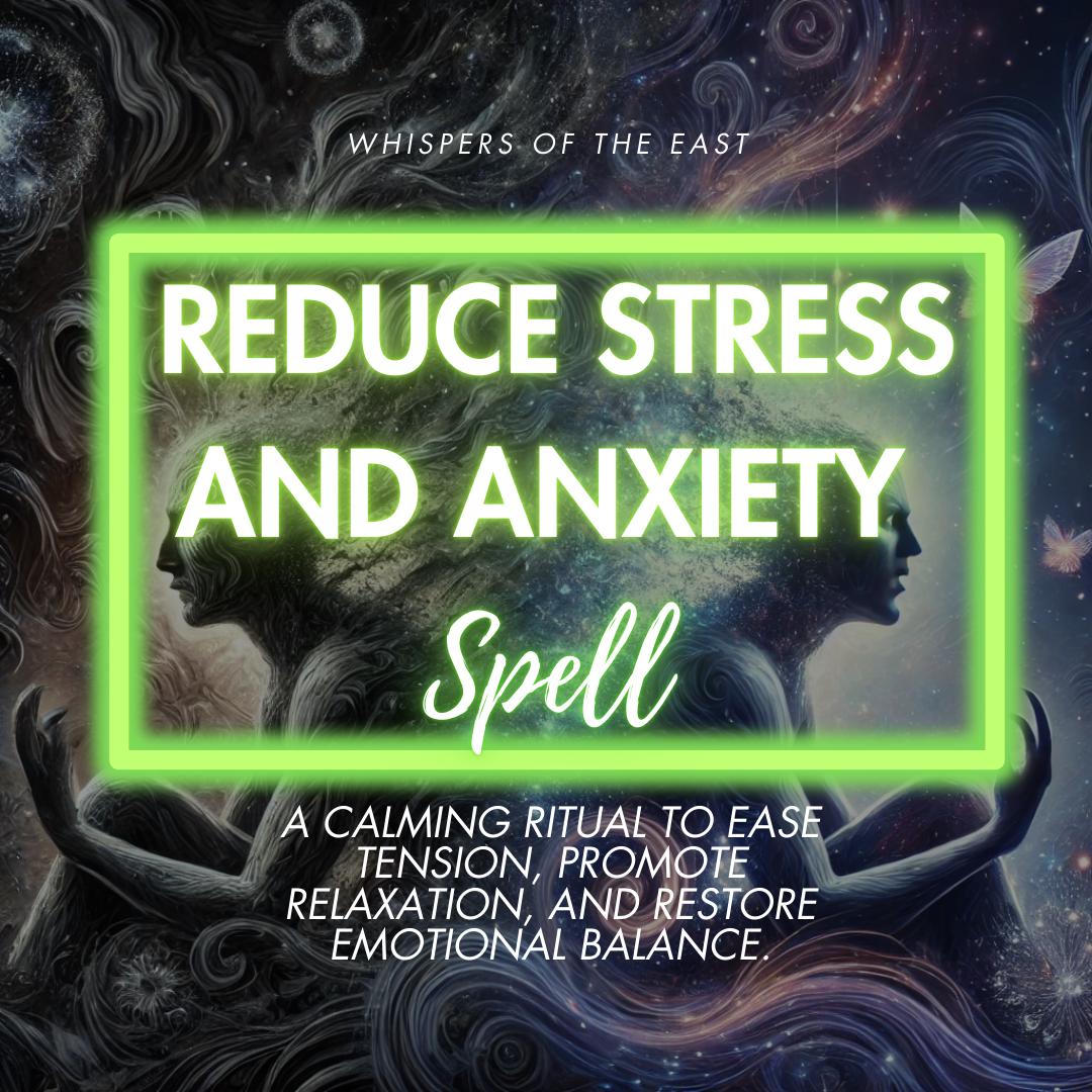 Stress and Anxiety Relief Spell: Personalized Ritual (PDF Included)