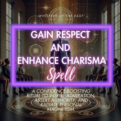 Charisma Spell: Command Respect & Radiate Influence (PDF Report)