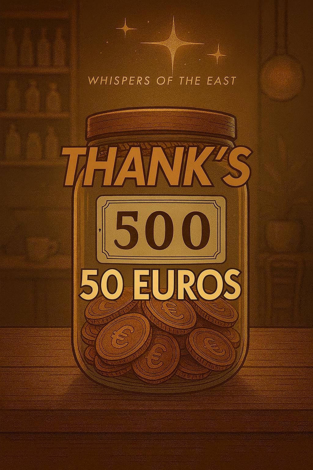 Tip Jar | 50 euros