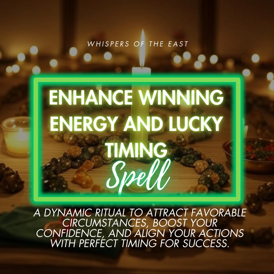 Winning Energy Spell: Attract Success & Good Fortune (PDF Included)