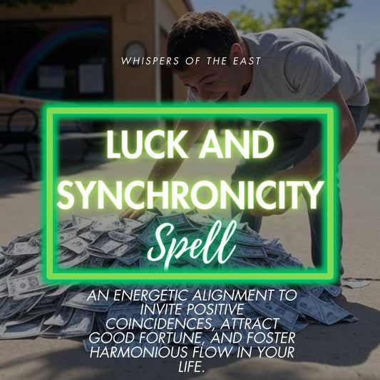 Luck and Synchronicity Spell: Personalized Ritual (PDF Report)