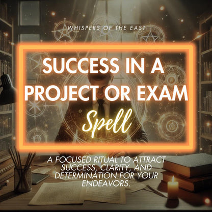 Success Spell for Project or Exam: Personalized Ritual (PDF Included)