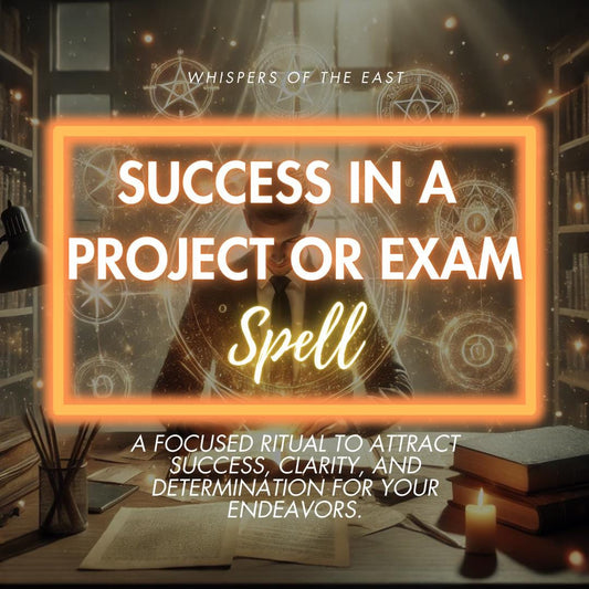 Success Spell for Project or Exam: Personalized Ritual (PDF Included)