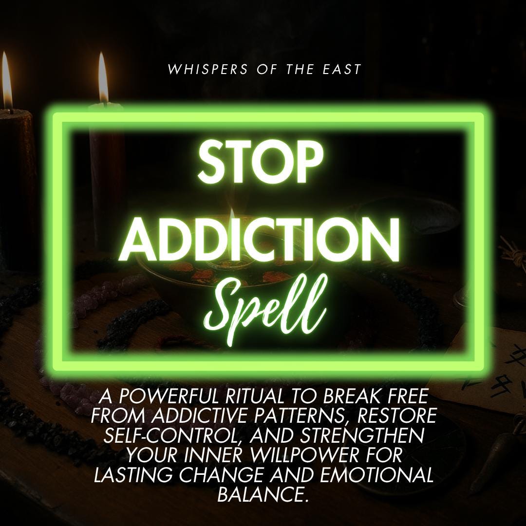 Stop Addiction Spell: Slavic Ritual for Self-Control (PDF Included ...