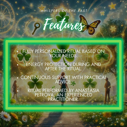 Luck Attraction Spell: Personalized Ritual & Guidance (PDF Included)