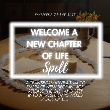 New Chapter of Life Spell: Personalized Ritual + Guidance (PDF Included)