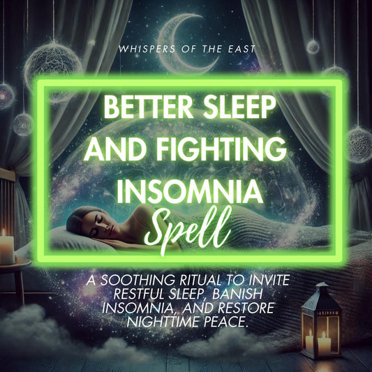 Insomnia Relief Spell: Personalized Sleep Ritual (PDF Included)