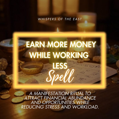 Abundance Spell: Earn More, Work Less (Full Ritual Report, PDF)