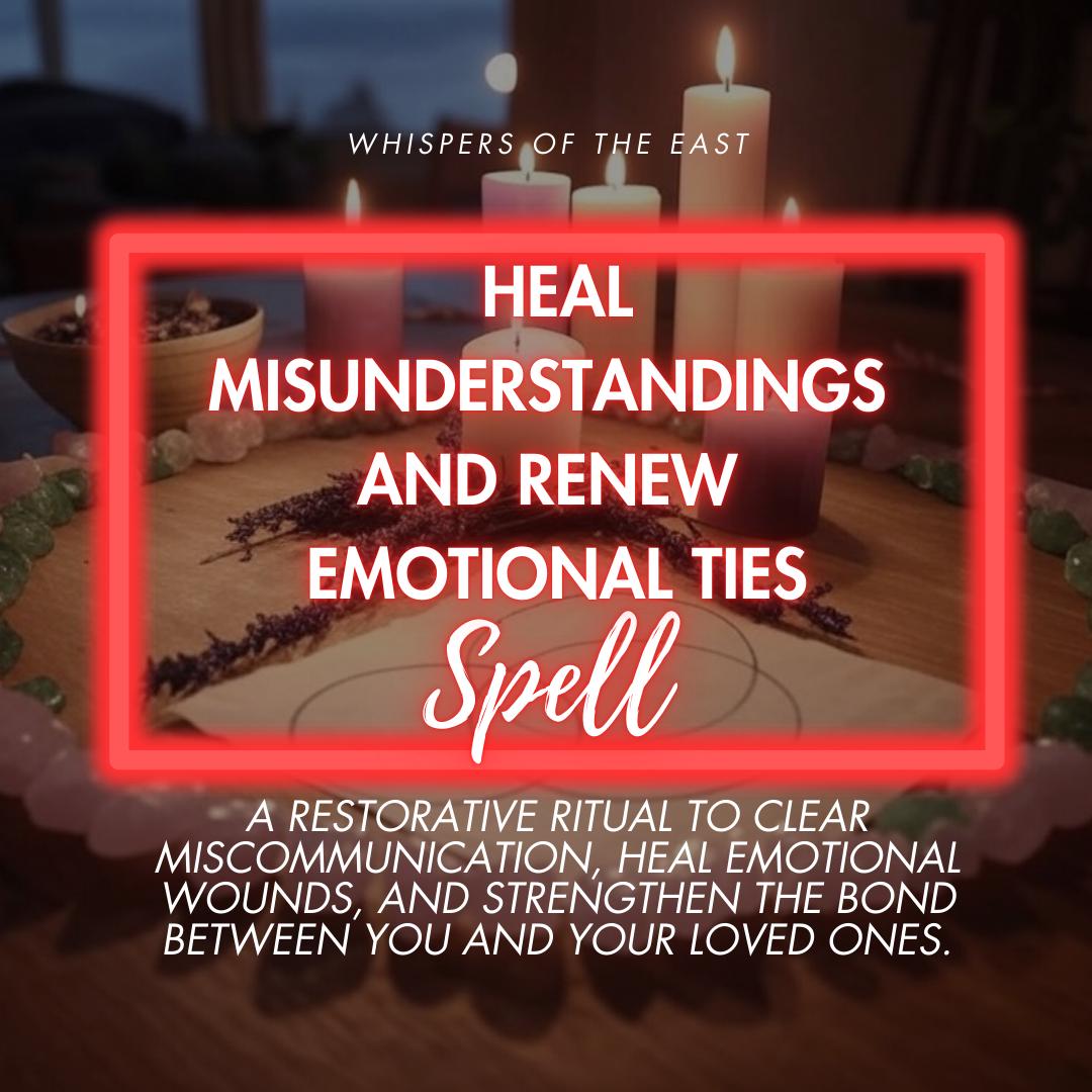 Heal Misunderstandings Spell | Restore Harmony, Strengthen Ties (PDF Included)