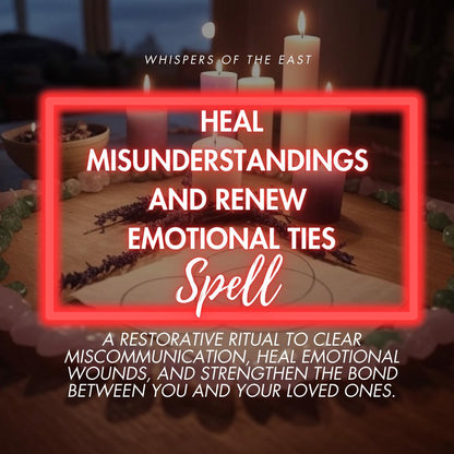 Heal Misunderstandings Spell | Restore Harmony, Strengthen Ties (PDF Included)